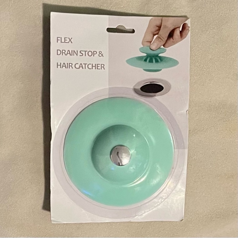 Green Silicone Drain Stopper - Picture 6 of 6